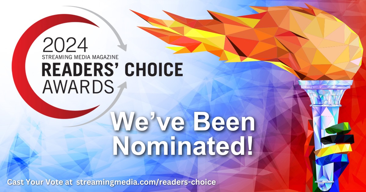 ExpressPlay (@expressplaydrm) on Twitter photo Final call! Voting for <a href="/streamingmedia/">Streaming Media</a> Magazine's Readers' Choice Awards 2024 closes October 11th. <a href="/IntertrustMM/">MarketMaker</a> is nominated, and your vote could be the deciding factor. Cast your ballot now before time runs out!
streamingmedia.com/readers-choice
#StreamingAwards2024 #StreamingInnovation Final call! Voting for <a href="/streamingmedia/">Streaming Media</a> Magazine's Readers' Choice Awards 2024 closes October 11th. <a href="/IntertrustMM/">MarketMaker</a> is nominated, and your vote could be the deciding factor. Cast your ballot now before time runs out!
streamingmedia.com/readers-choice
#StreamingAwards2024 #StreamingInnovation