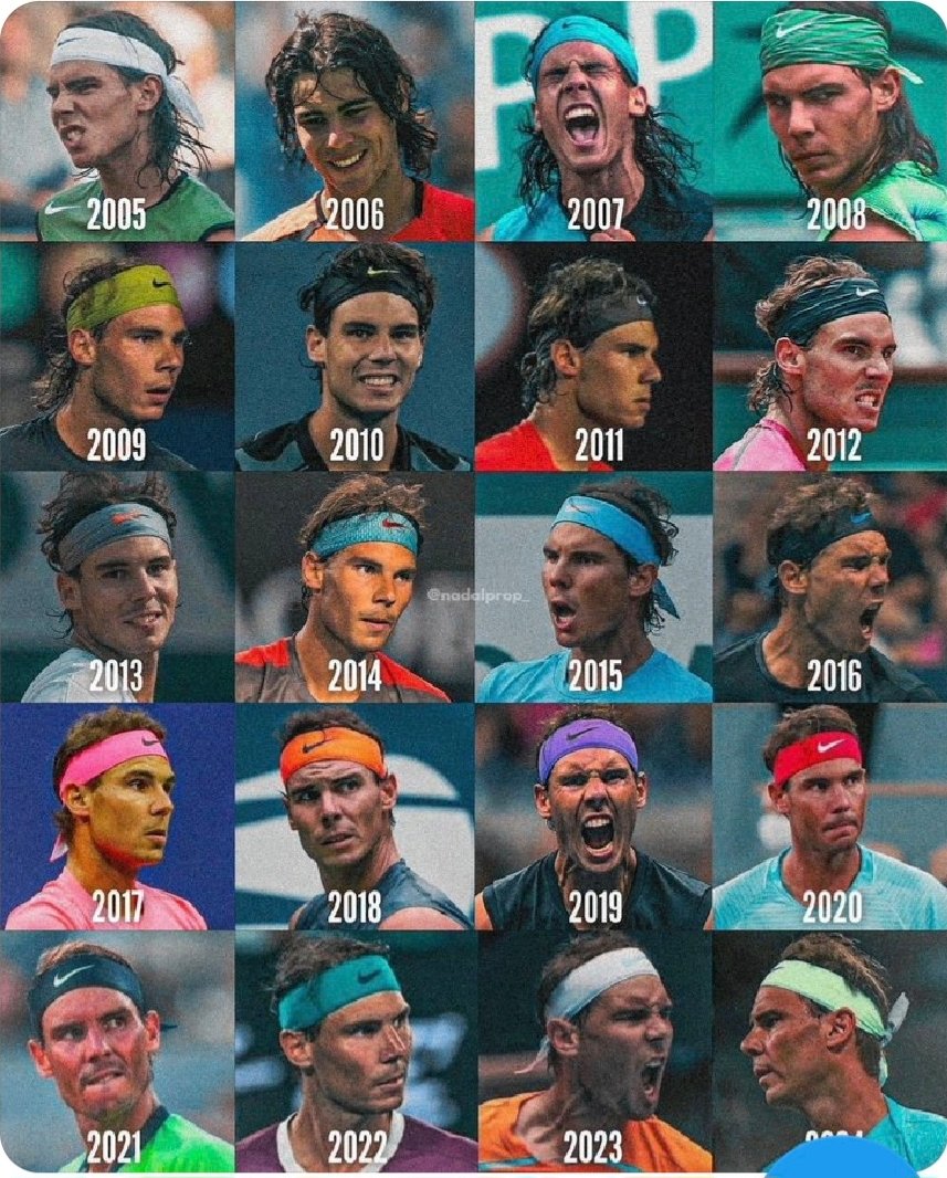 #GraciasRafa por tantas alegrías y por enseñarnos que la grandeza no sólo está en los triunfos, sino en la determinación, la humildad y la entrega con la que afrontas cada batalla. Te echaremos de menos. #VamosRafa #Leyenda 🎾🙌