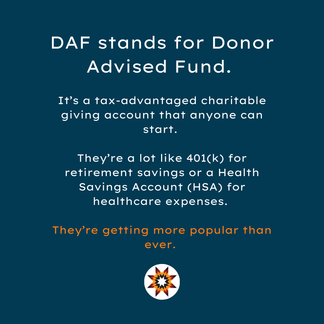 native_ways's tweet image. Are you participating in #DAFDay? It’s incredibly important that Native nonprofits know how to tap into this giving opportunity, and that DAF donors know that they can give to Native nonprofits. Learn more by visiting our website &amp;gt; nativeways.org/news/daf-day/  #NativeNonprofits