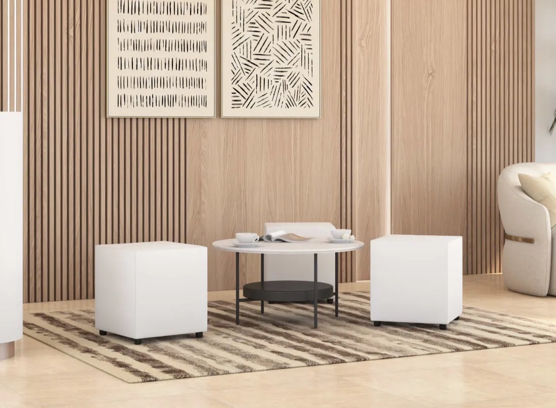 October Footstool Sale! - *footstoolsdirect.com/faux-leather-c…*