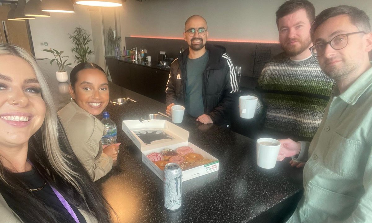 It’s #WorldMentalHealthDay 🌍

Today, our Liverpool and Manchester offices took part in a ‘Tea and Talk’ break, stepping back from our computers and stopping to talk about... well, anything except work ☕️