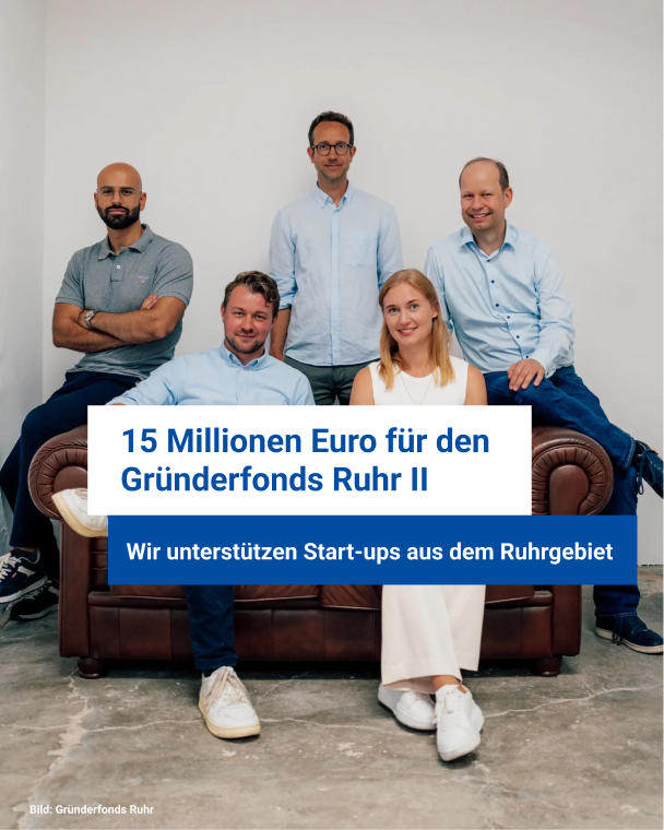 Um das #Startup-Ökosystem in #NRW zu stärken, haben wir in den Gründerfonds Ruhr II investiert. Insgesamt sammelte der Frühphasenfonds mit Sitz in Essen im First Closing 31 Millionen Euro von Investoren ein. Mehr Infos hier: nrwbank.de/de/info-und-se… #Gründen #FördernWir #NRWBANK