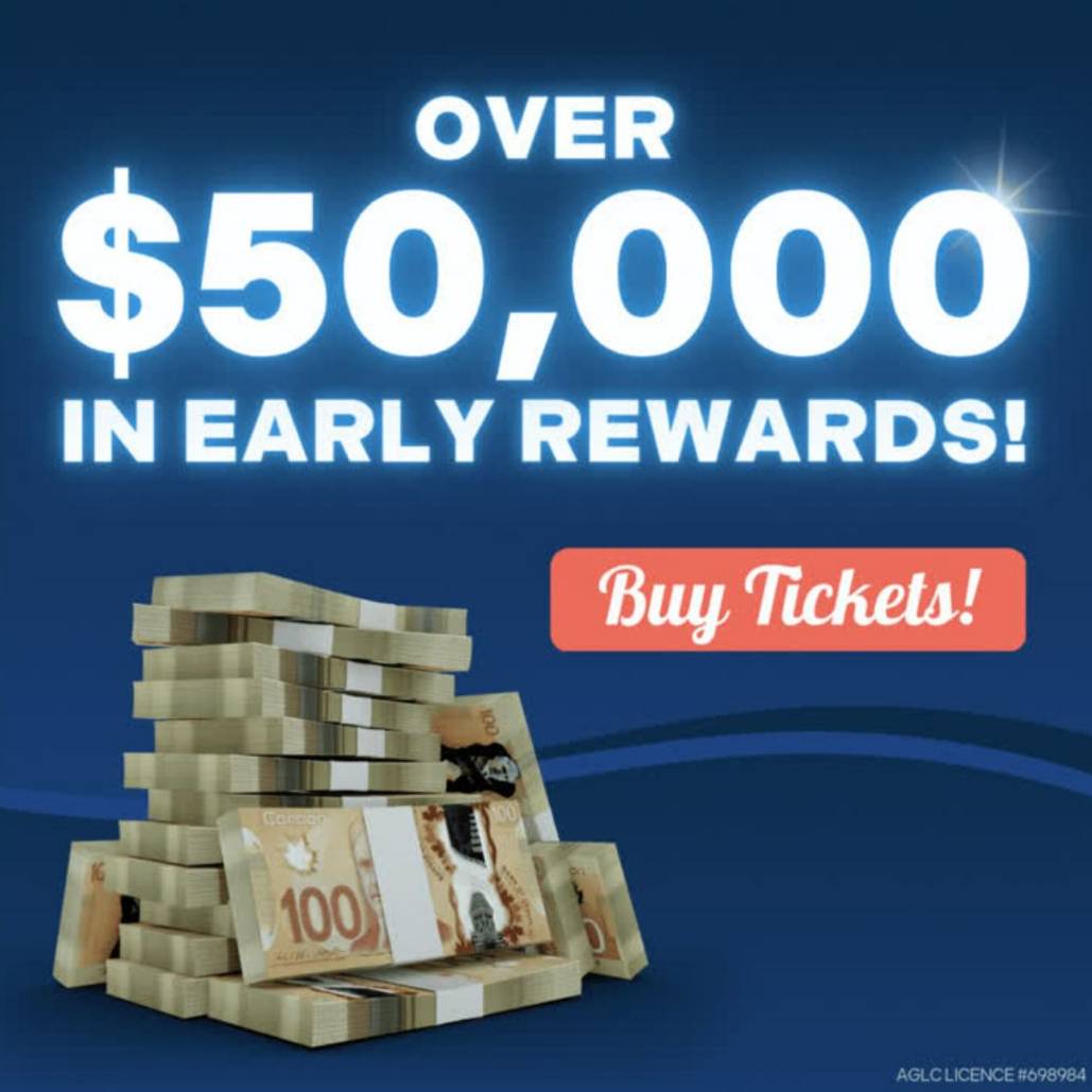 #ICYMI: Split the Pot Lottery is LIVE! 😲

This is your chance to WIN BIG while supporting Alberta hospital and healthcare foundations. In Split the Pot - the winners are many, in fact we have 13 GRAND PRIZE WINNERS to award cash to!

🎟️ Get tickets here: ab.splitthepot.ca