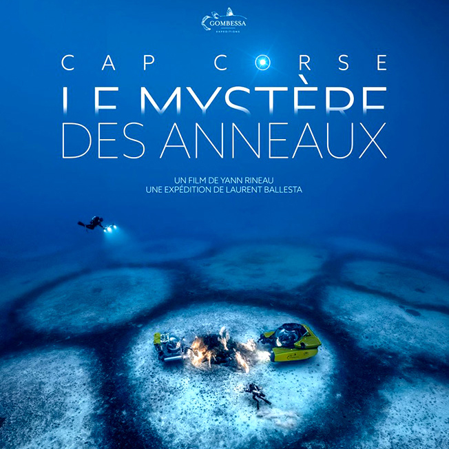 SAVE THE DATE
Lundi 21 oct. Avant-première de la dernière Mission Gombessa de Laurent Ballesta

« Cap Corse : Le Mystère des Anneaux »
En présence de Laurent Ballesta

À plus de 100m de profondeur, des formations mystérieuses ont été découvertes
pulse.ly/xbkwj7qfqt