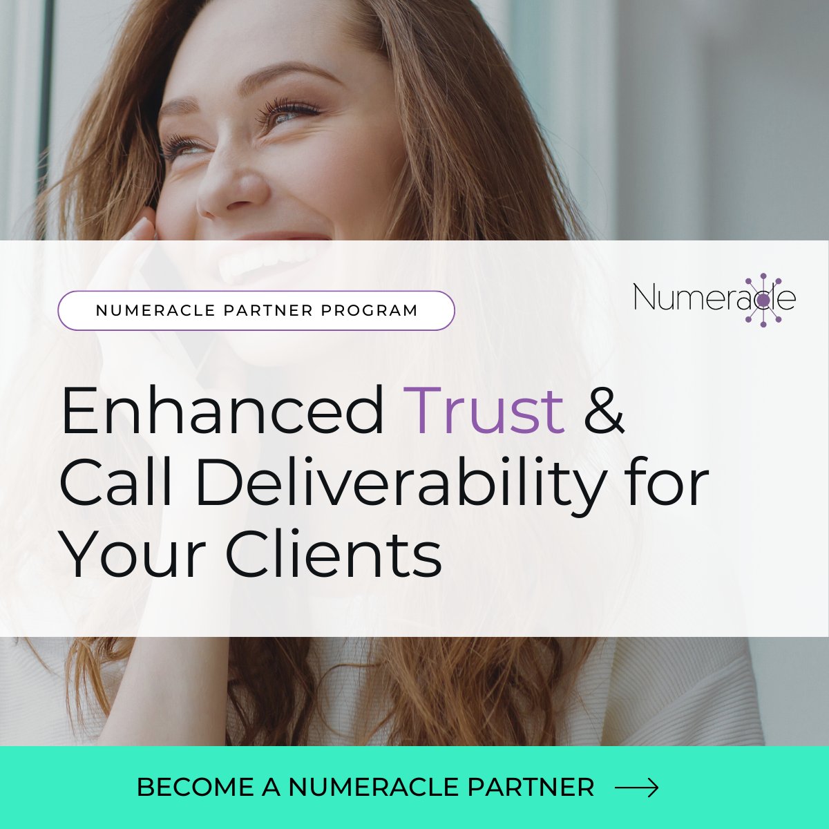 NumeracleInc's tweet image. Numeracle’s Partner Program is crafted to suit your unique needs and maximize your rewards while ensuring your clients&apos; calls connect, their reputations are protected, and their businesses grow. 

#Telecom #callerid #B2BPartnerships #cx
hubs.li/Q02STc4G0