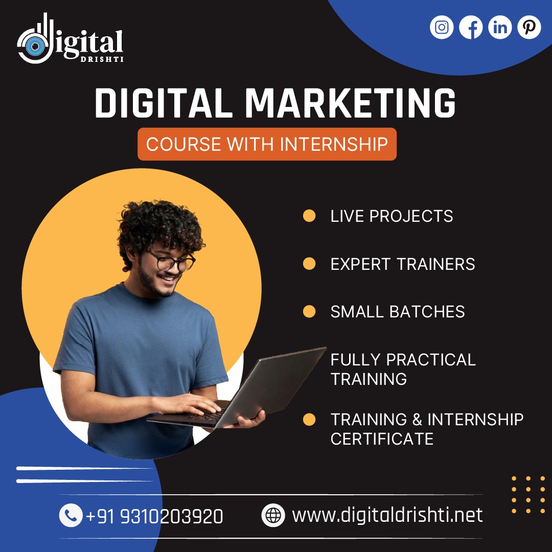 Digitaldrishti_'s tweet photo. "Accelerate your career in digital marketing with Digital Drishti's advanced course."
📷93102 03920
https://t.co/SrA4WtFjTY
.
.
#digitalmarketing, #digitalcourse, #education #skill #future #digitaldrishti #institute #noida #ghaziabad #delhi #uttarpradesh https://t.co/OPHYbzFX9q