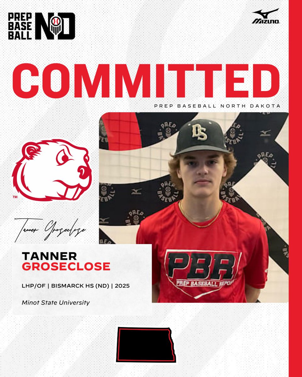 Prep Baseball Minnesota (@prepbaseballmn) on Twitter photo 🎓𝐂𝐨𝐦𝐦𝐢𝐭𝐦𝐞𝐧𝐭 𝐖𝐚𝐭𝐜𝐡🎓
Tanner Groseclose (2025, LHP/OF, <a href="/_DemonBaseball/">Bismarck Demon Baseball</a>) commits to Minot State University.
👤 loom.ly/9Mgje_8
<a href="/TannerGros56837/">Tanner Groseclose</a> ✖️ <a href="/MSUBeaversBASE/">Minot State Baseball</a> 🎓𝐂𝐨𝐦𝐦𝐢𝐭𝐦𝐞𝐧𝐭 𝐖𝐚𝐭𝐜𝐡🎓
Tanner Groseclose (2025, LHP/OF, <a href="/_DemonBaseball/">Bismarck Demon Baseball</a>) commits to Minot State University.
👤 loom.ly/9Mgje_8
<a href="/TannerGros56837/">Tanner Groseclose</a> ✖️ <a href="/MSUBeaversBASE/">Minot State Baseball</a>