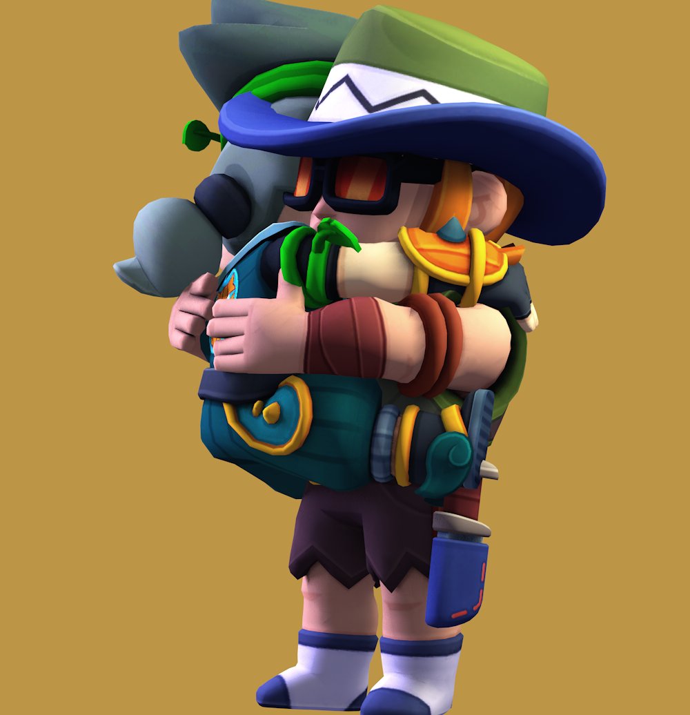 Ship mas cannon que mi existencia 
#fang #Buster #BrawlStarsArt