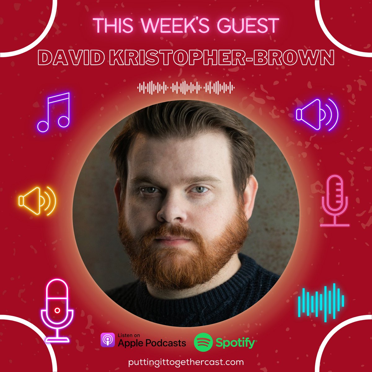 Putting it Together (@pitccpod) on Twitter photo This week we have the hilarious and wonderful David Kristopher-Brown, currently appearing in London’s West End in Phantom of the Opera!
Available now!
<a href="/TheDaveMonster/">David Kristopher-Brown</a> 🎙️ This week we have the hilarious and wonderful David Kristopher-Brown, currently appearing in London’s West End in Phantom of the Opera!
Available now!
<a href="/TheDaveMonster/">David Kristopher-Brown</a> 🎙️