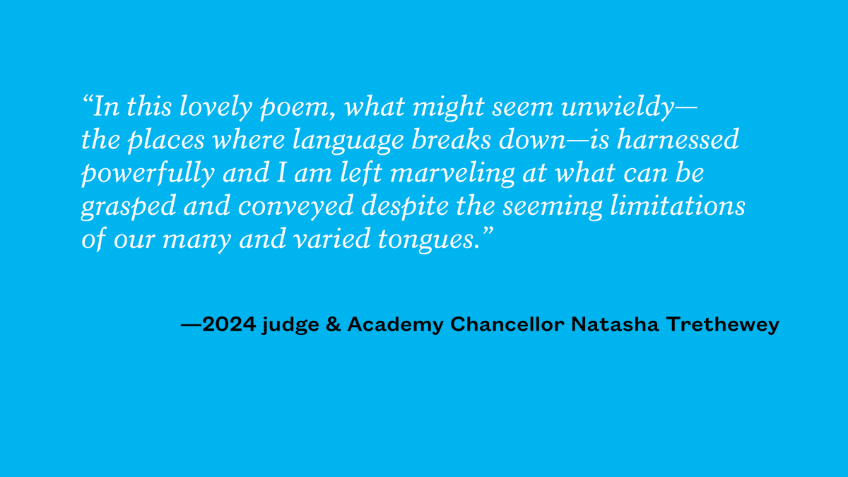 Academy of American Poets tweet media