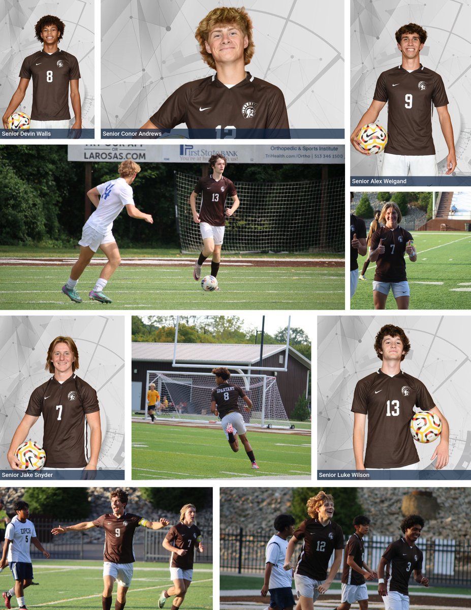 Roger Bacon Athletics (@rbspartans) on Twitter photo It's Senior Day for <a href="/RogerBaconBSoc/">Roger Bacon Boys Soccer</a>!
The Spartans host McNick at The Bron tonight at 6:45 PM with Senior Day festivities starting a little bit before the match.
Help us honor Seniors Jake Snyder, Devin Walls, Alex Weigand, Conor Andrews, and Luke Wilson!
#HailSpartans It's Senior Day for <a href="/RogerBaconBSoc/">Roger Bacon Boys Soccer</a>!
The Spartans host McNick at The Bron tonight at 6:45 PM with Senior Day festivities starting a little bit before the match.
Help us honor Seniors Jake Snyder, Devin Walls, Alex Weigand, Conor Andrews, and Luke Wilson!
#HailSpartans