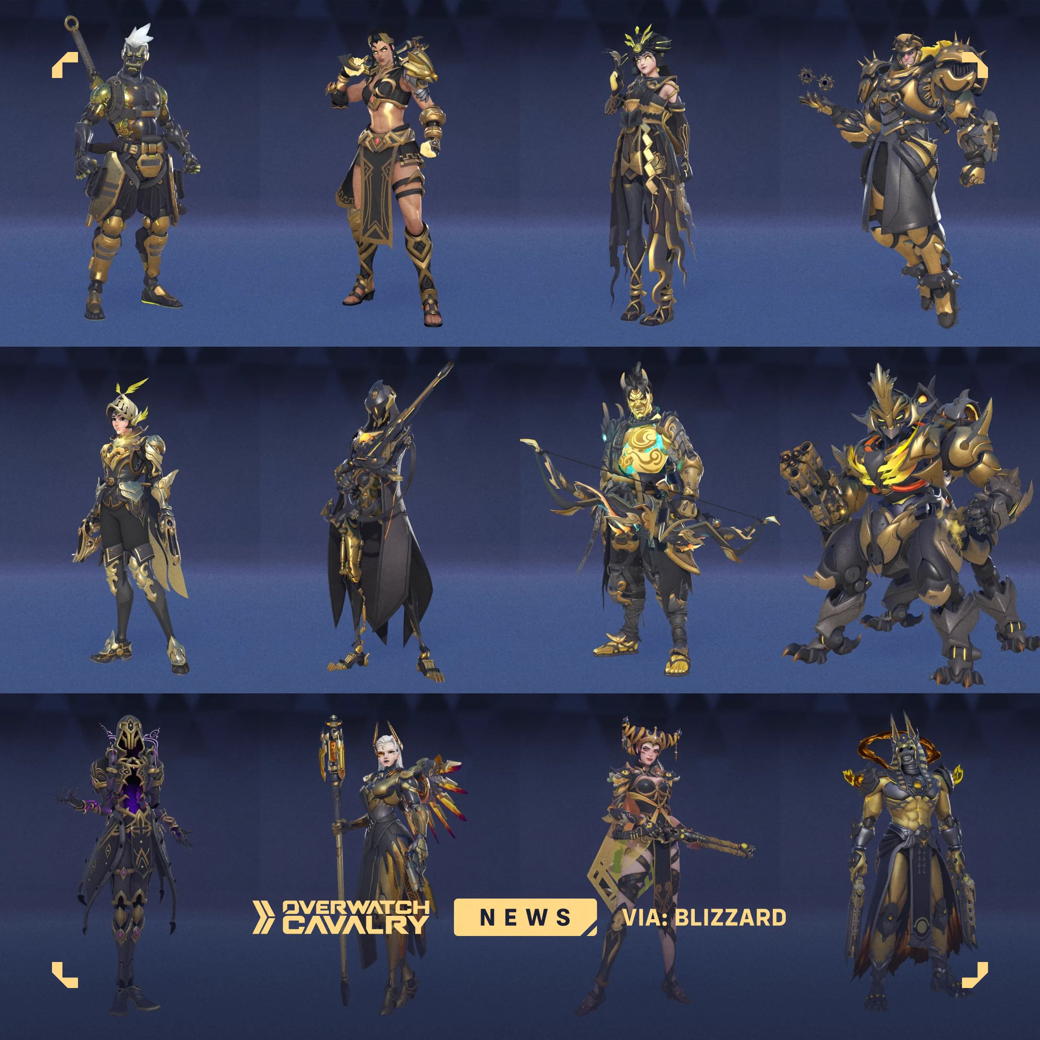 My drawing from a year ago became true guys 凉 Blizzard released black ...