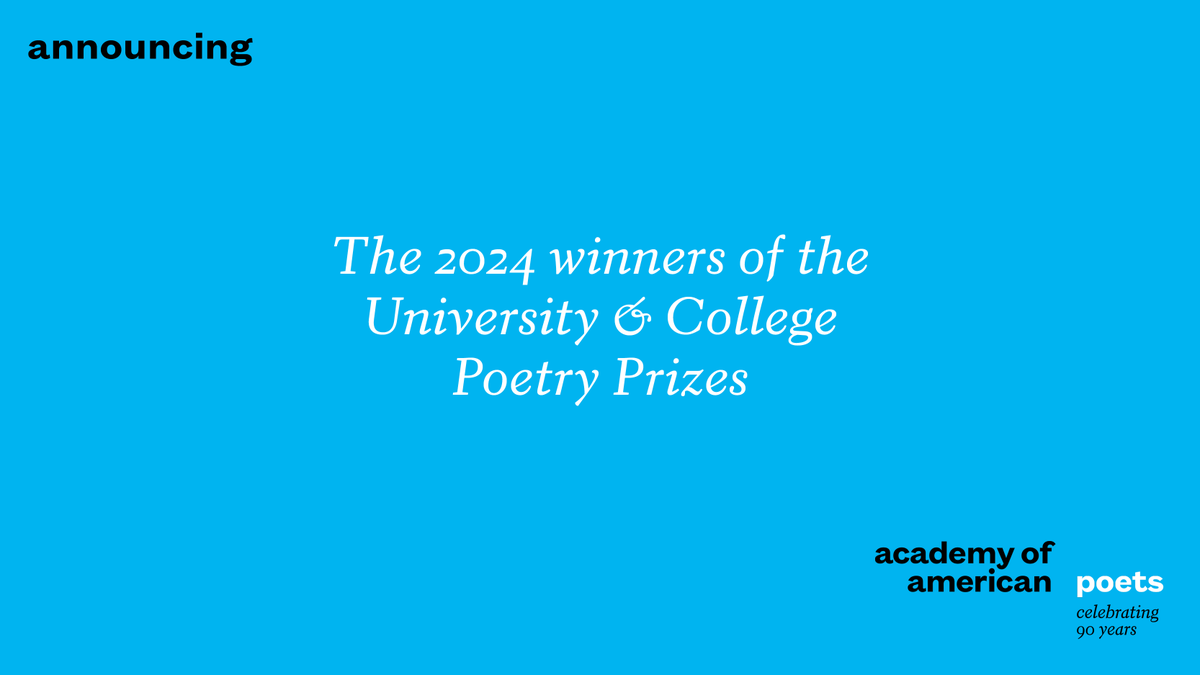 Academy of American Poets tweet media