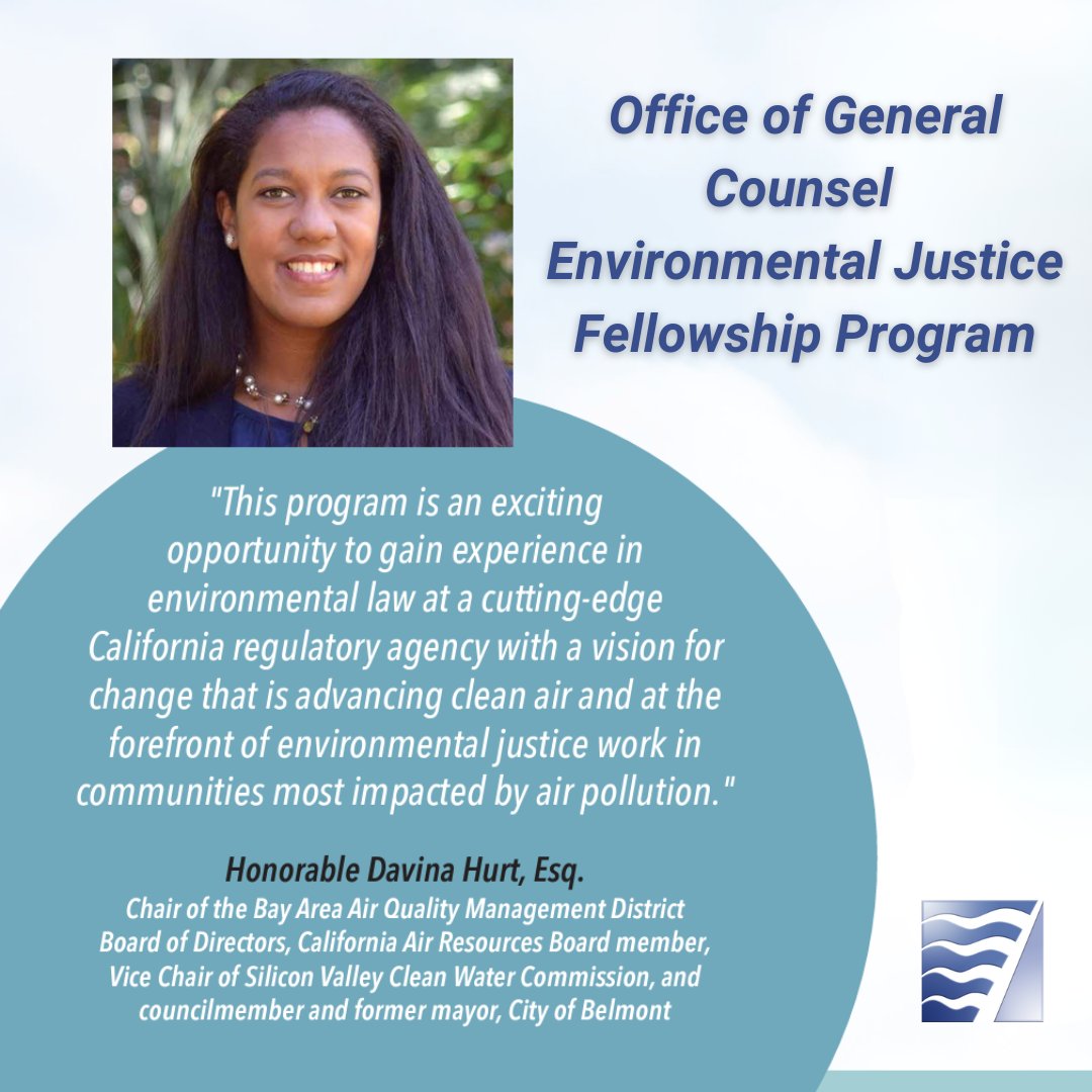 📢 Apply for our Environmental Justice Law Fellowship! Two-year Fellowship for new attorneys with a passion for #EnvironmentalJustice to work in the Legal Office focusing on equity and EJ issues. Competitive pay, close mentorship and great experience: bit.ly/EJ-fellowship
