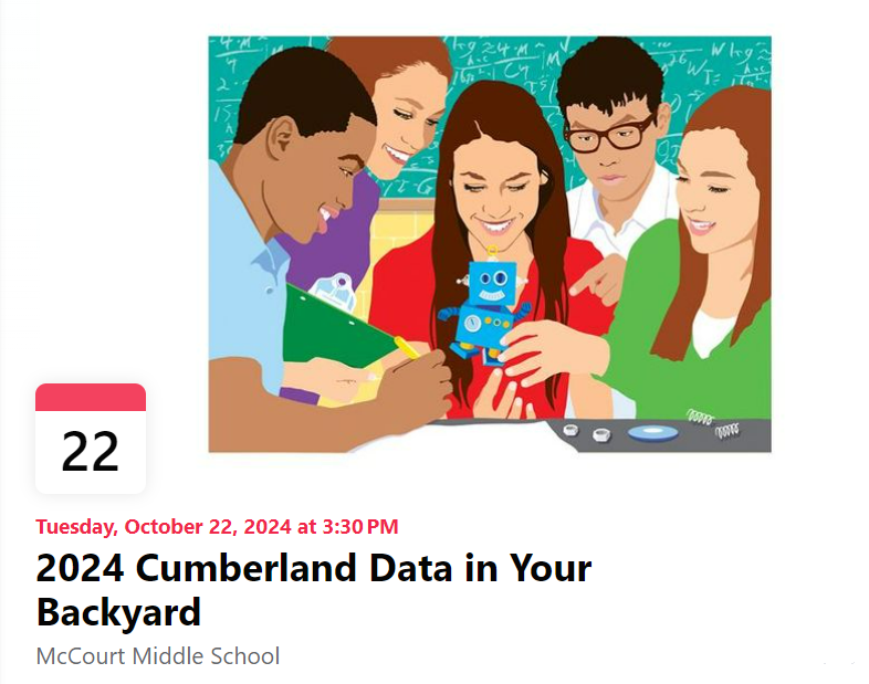 RIKidsCount's tweet photo. We're headed to Cumberland on October 22 👏

Join us for a community discussion + presentation focused on Cumberland kids + families! 

Registration here:
https://t.co/1oeC0zBqkF https://t.co/9uZCXIIyLp