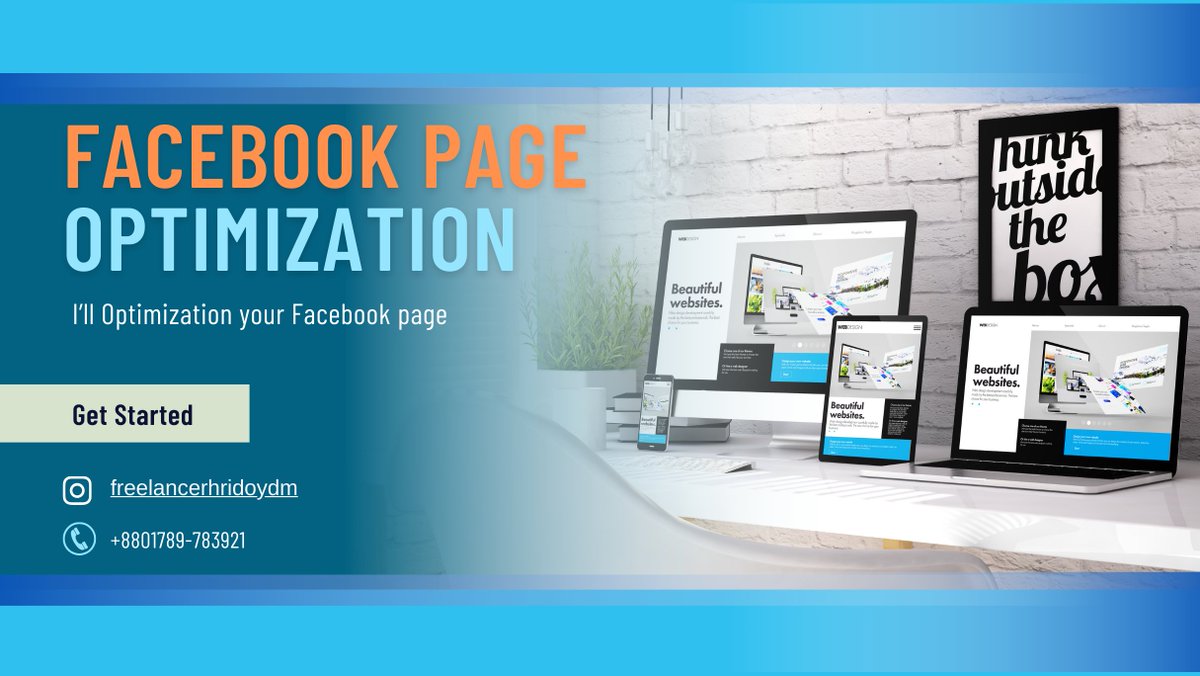 Freelancerdmh's tweet image. Facebook page optimization is crucial for improving visibility, engagement, and credibility. It helps businesses reach target audiences more effectively, increases brand awareness, and boosts conversions.
#Facebookalgorithm
#Pageoptimization
#Organicreach
#Audienceengagement