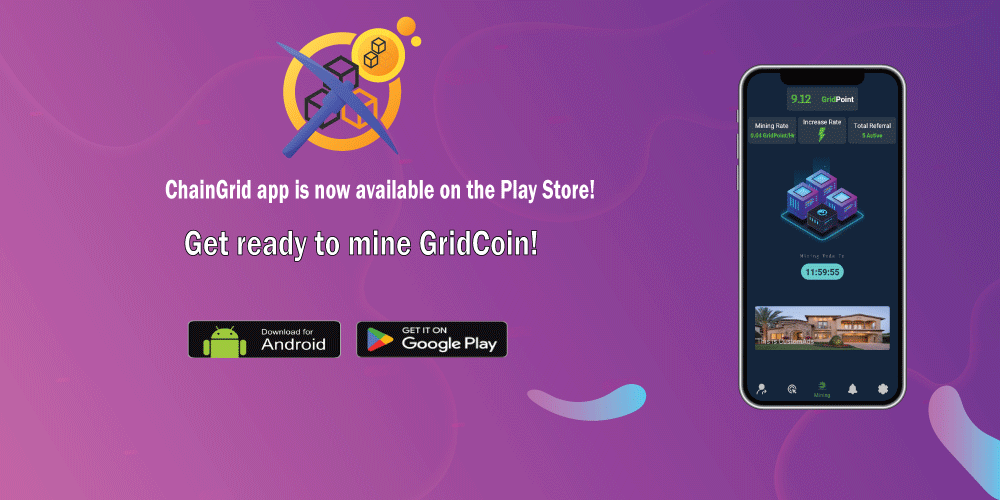 Chain_Grid's tweet photo. 🎉#ChainGrid #Airdrop is Coming!🚀

🌐ChainGrid is gearing up for an exclusive #airdrop, and now’s the perfect time to get started.

Free mining–Start earning today! 
✅Download the #ChainGrid app directly from the Play Store.

Be a part of the #Web3  revolution with ChainGrid https://t.co/BA2UHWnWQ3