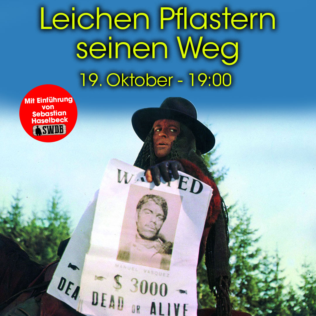 Als Centerpiece des diesjährigen Cine Sangue Filmfestivals präsentieren wir Euch den wohl kältesten Western aller Zeiten und zugleich Sergio Corbuccis Meisterwerk! 🤠

Wir dürfen uns außerdem auf eine Einführung von Sebastian Haselbeck von der @SWdatabase freuen!