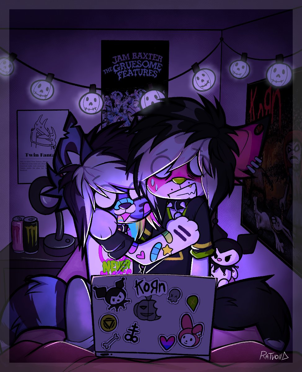 RatVoiid's tweet photo. OC-tober day 6: Scary Movie 

"Hey you were right! That wasn't scary at all" https://t.co/raQwAxLp2t