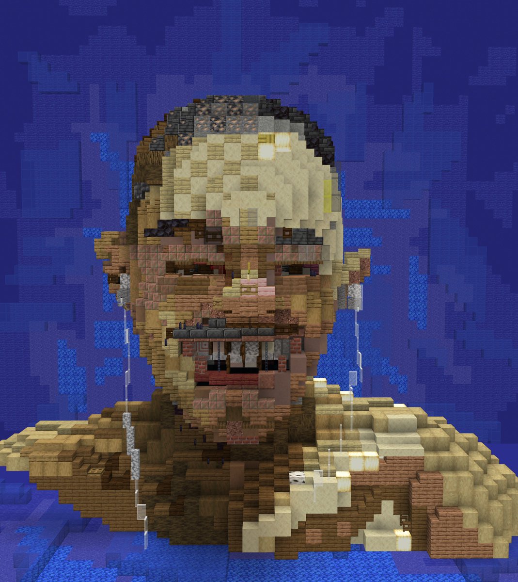 tjzkillermc's tweet image. Todpog🐒🤓 
(inspired by @todpog_ )
(10/11/2024)  

#Minecraftbuilds #minecraftart #minecraft建築コミュ