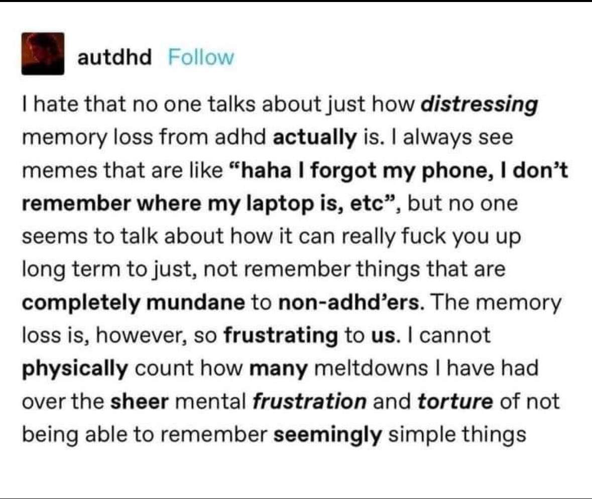 ADHD Memes (@adhdforreal) on Twitter photo 