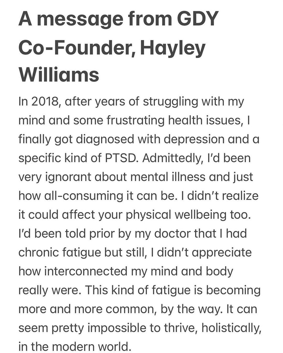 paramoremusicom's tweet photo. New message from Hayley via @gooddyeyoung #WorldMentalHealthDay https://t.co/2euYhG7FAi