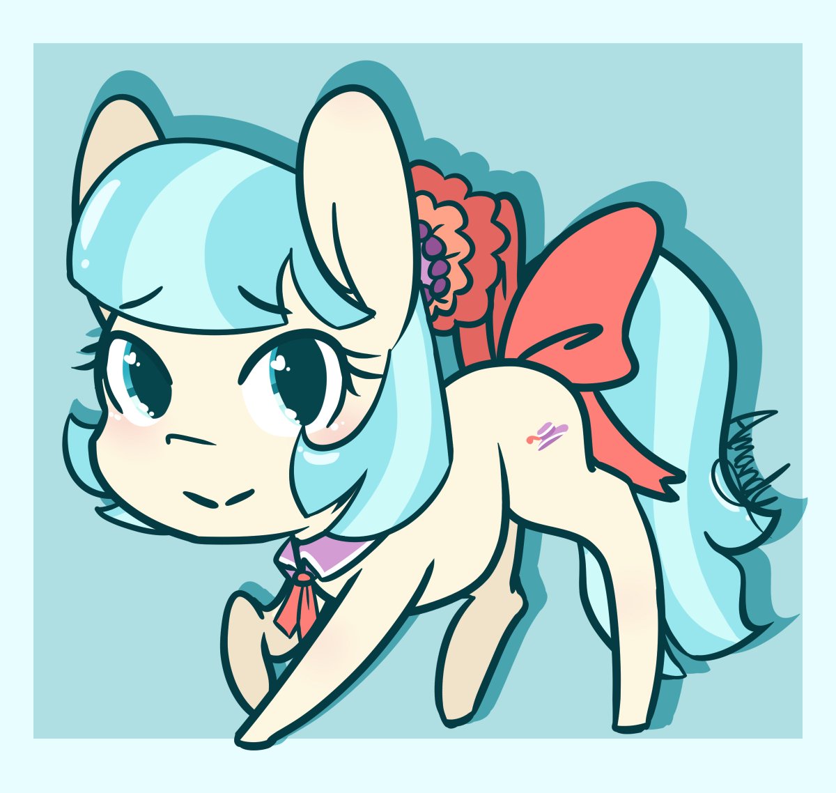 Finally added Coco Pommel to my sticker hoard for cons. xD