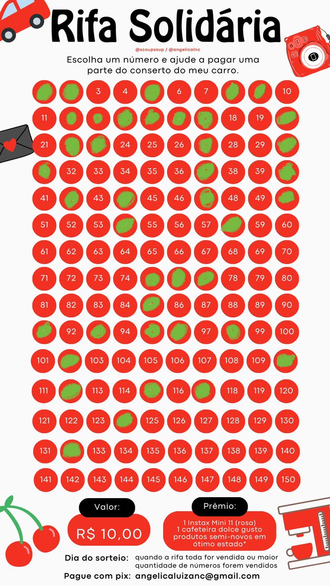 NUMEROS ATUALIZADOS!!!