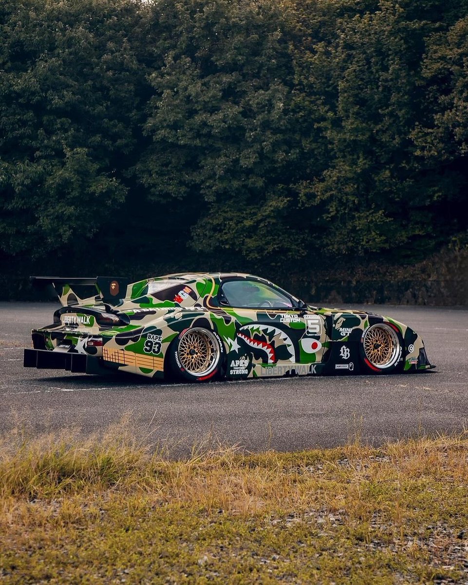 Liberty Walk x Bape RX-7