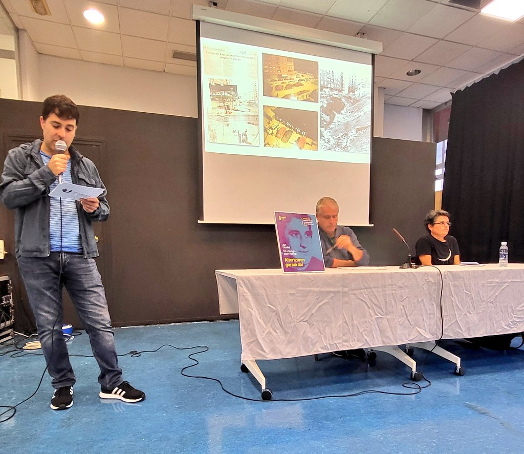 Abian da giza eskubideen urraketen gaineko bertsio ofizialak aitortzaren garaian buruzko hitzaldia.

Jon Urzelai Gogoan plataformak <a href="/EgiariZor/">Egiari Zor Fundazioa</a> fundazioaren ekitaldia aurkeztu du.