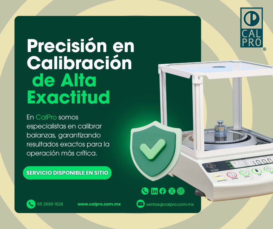 calpro_mx's tweet photo. ¡Un equilibrio perfecto contra cualquier horror!

⚖️🎃 Las balanzas de precisión mal calibradas pueden causar verdaderos sustos. ¡Pero en CalPro las calibramos con precisión monstruosa! Así, cada medición será exacta y tu operación no sufrirá sobresaltos. https://t.co/yHKwjVci3L