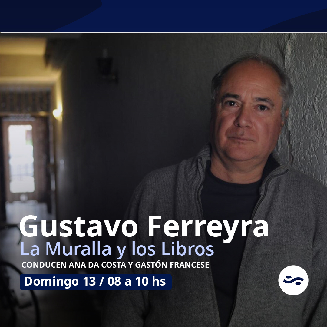 Este domingo en "La muralla y los libros":

👉 Entrevistas a los escritores Gustavo Ferreyra y Ana María Shua

👉 Conversamos con Roxana Artal, del ciclo "Coliseo de Poesía"

👉 Y como siempre, poesía en vivo, lecturas recomendadas y mucho más.

📻De 8 a 10 hs  por @nacionalam870