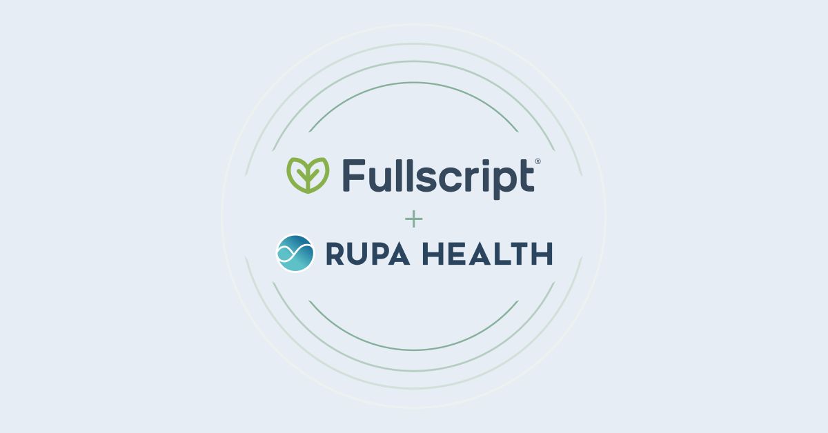 Tara Viswanathan (@taraviswanathan) on Twitter photo Big news. 😅 I will share more in the coming days, but man, what a ride. 
We built Rupa because we saw a future where health & medicine looked extremely different. 
It was personalized, data driven, holistic, and focused on getting to the root cause. 
Turns out, we were right. Big news. 😅 I will share more in the coming days, but man, what a ride. 
We built Rupa because we saw a future where health & medicine looked extremely different. 
It was personalized, data driven, holistic, and focused on getting to the root cause. 
Turns out, we were right.