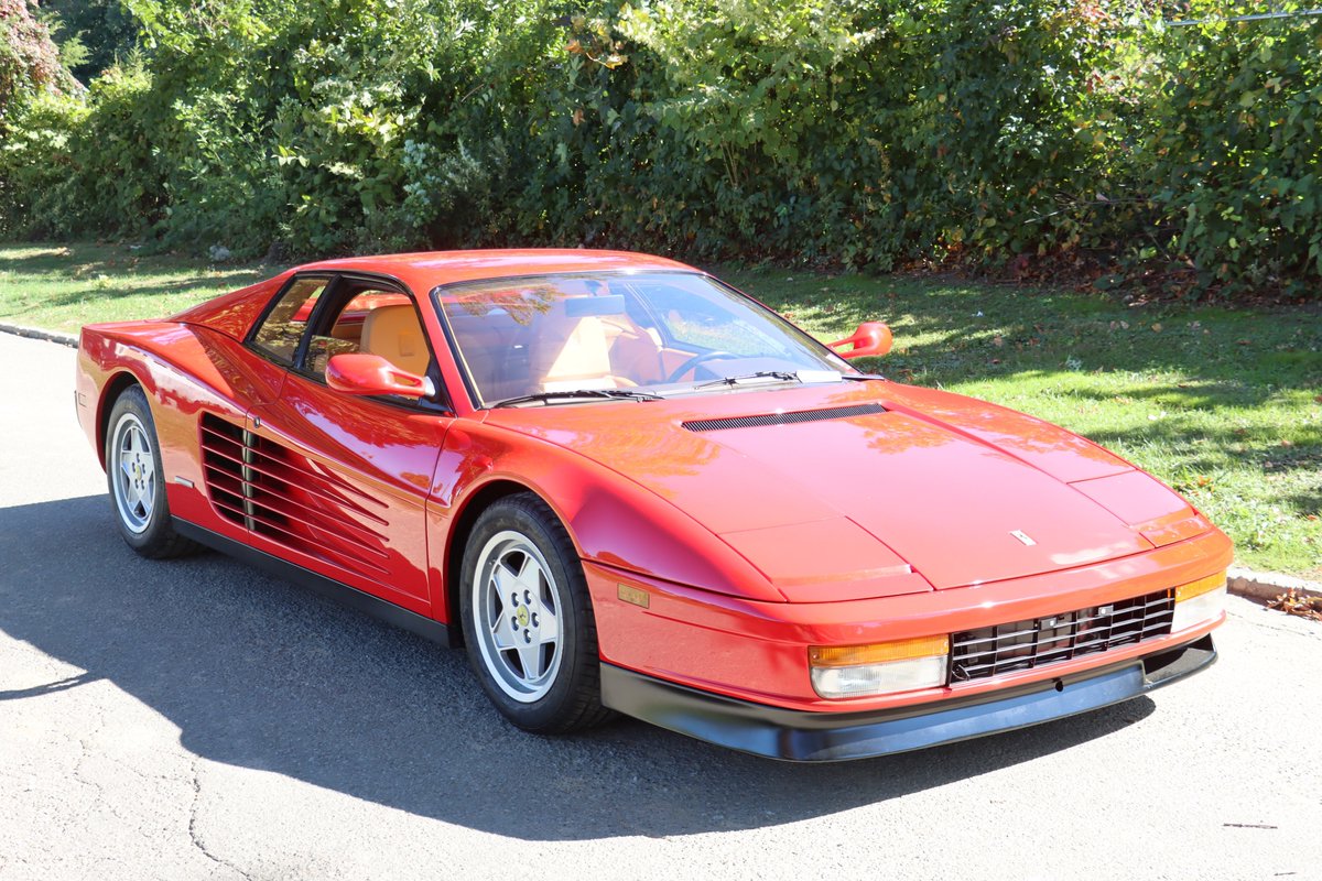 GullwingMotor's tweet photo. 1991 Ferrari Testarossa with 21k Miles, Books and Tools https://t.co/0knAz0OUbx