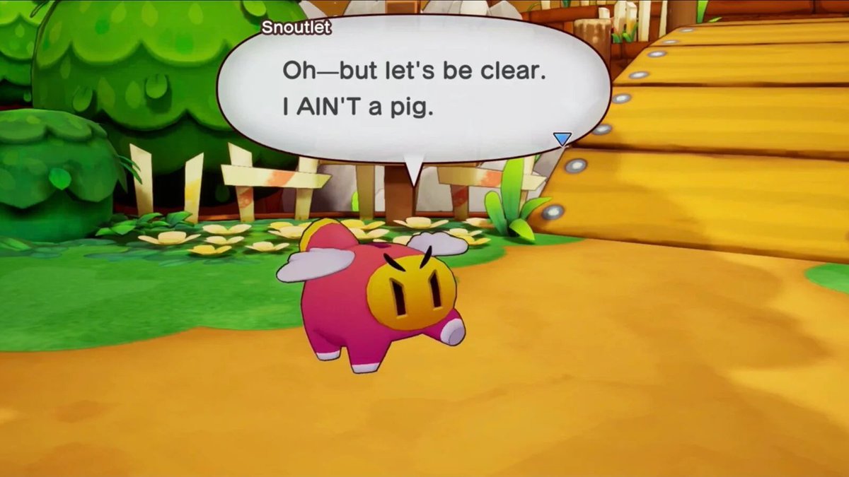 ThirdArmDesign's tweet image. Snoutlet's name is a combination of "snout"and "outlet".
A porkmanteau, if you will.