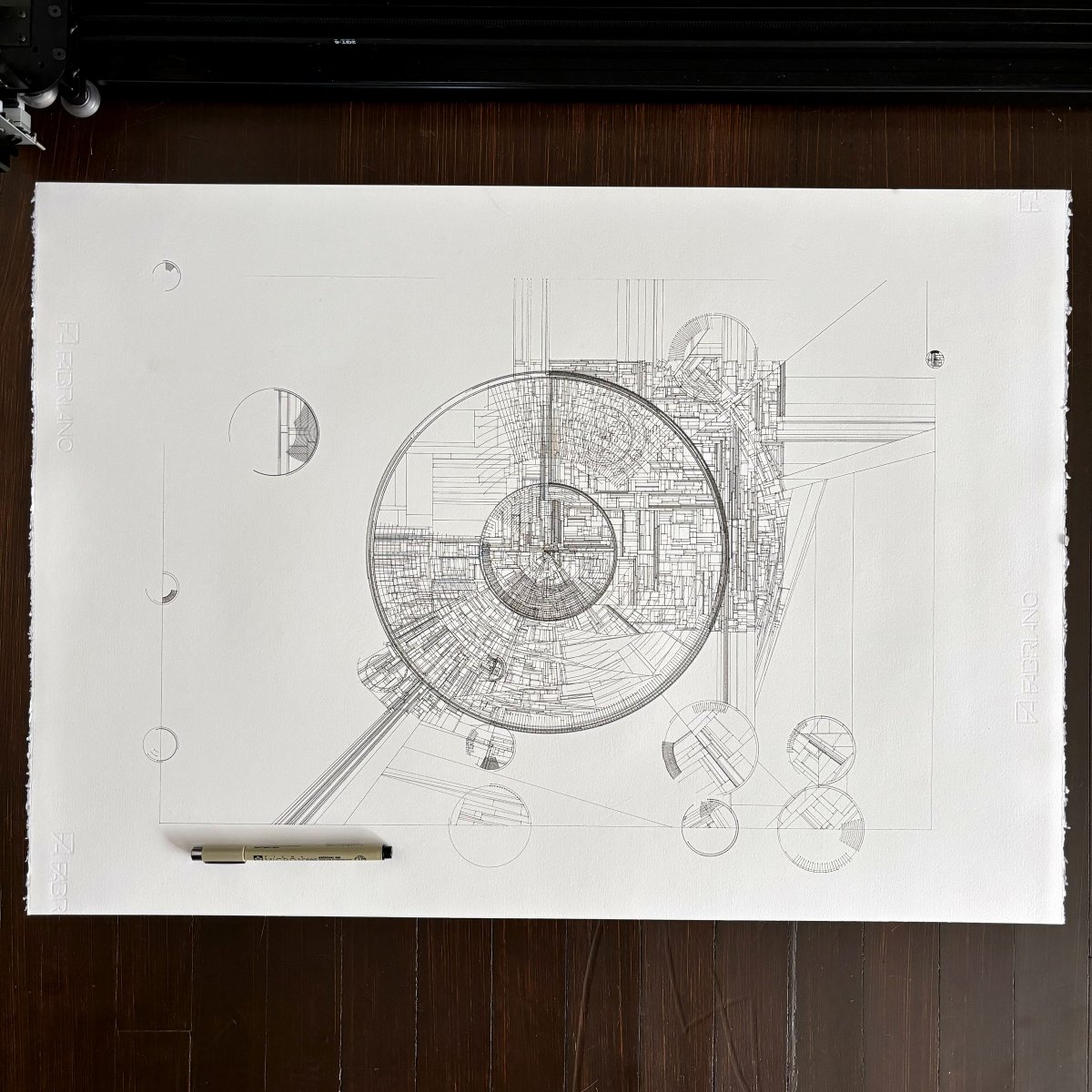 First plot with the NextDraw.