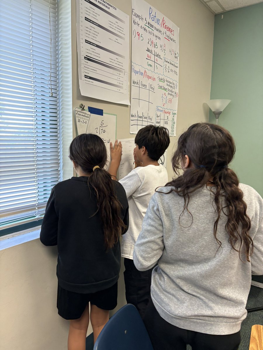 ladonnaschwab's tweet image. A lot of mathematical thinking and speaking going on in Ms. Medinas sixth grade class today.  @TPMS @a_FORD_edu #CFBMath @ShashawnC