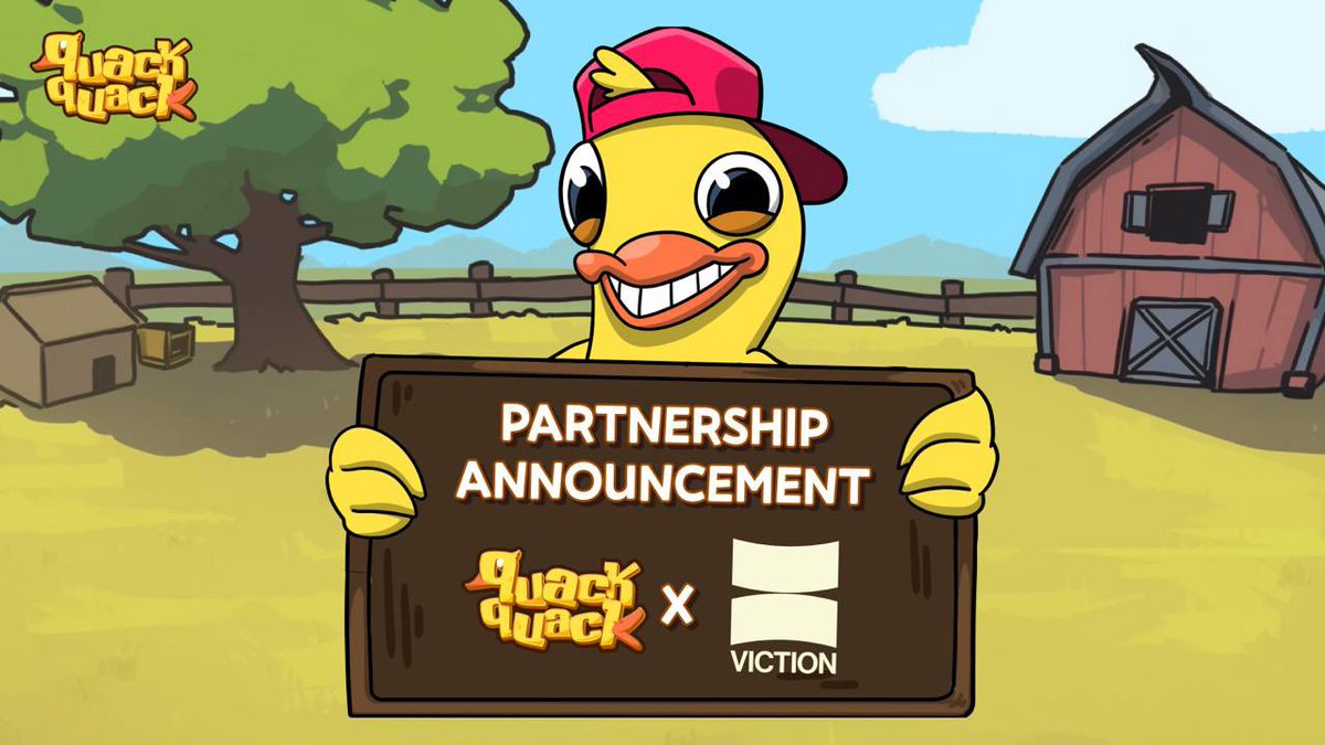 WeQuackQuack's tweet photo. 🔥 Partnership Announcement 🔥

We’re excited to unveil our latest collaboration with @BuildOnViction! 🤝

📌 Viction is a global Layer-1 blockchain that empowers builders at every level. We provide accessible and scalable infrastructure, along with holistic guidance, to foster tangible project success and growth.

This collaboration is a major leap forward for QuackQuack, as we continue to expand across networks and drive innovation. 

Brace yourselves for exciting new events, thrilling challenges, and exclusive benefits as we embark on this exciting journey together!