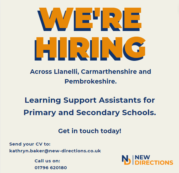NDEKathBaker's tweet photo. 📢 We are currently looking for excellent educators for some new wonderful opportunities! @ndeducation  📢 

If you would like to hear more about our current roles, get in touch!

📞 01792 620180
📩 kathryn.baker@new-directions.co.uk https://t.co/XA6sqWOm8Q