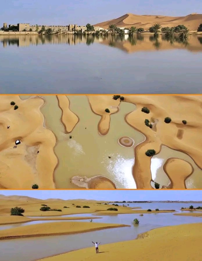 williamd_garang's tweet image. The Sahara #desert in Morocco 🇲🇦, one of the driest places on Earth, is experiencing flooding.
#climate #weatherchanges