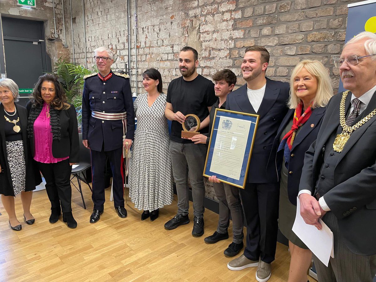 Delighted to attend the <a href="/TheKingsAwards/">The King's Awards</a> presentation today in the presence of <a href="/LdLtMerseyside/">LdLtMerseyside</a> congratulations to <a href="/riseframework/">Rise Construction Framework</a> on receiving this prestigious award <a href="/ClaireDove3/">Claire Dove</a>