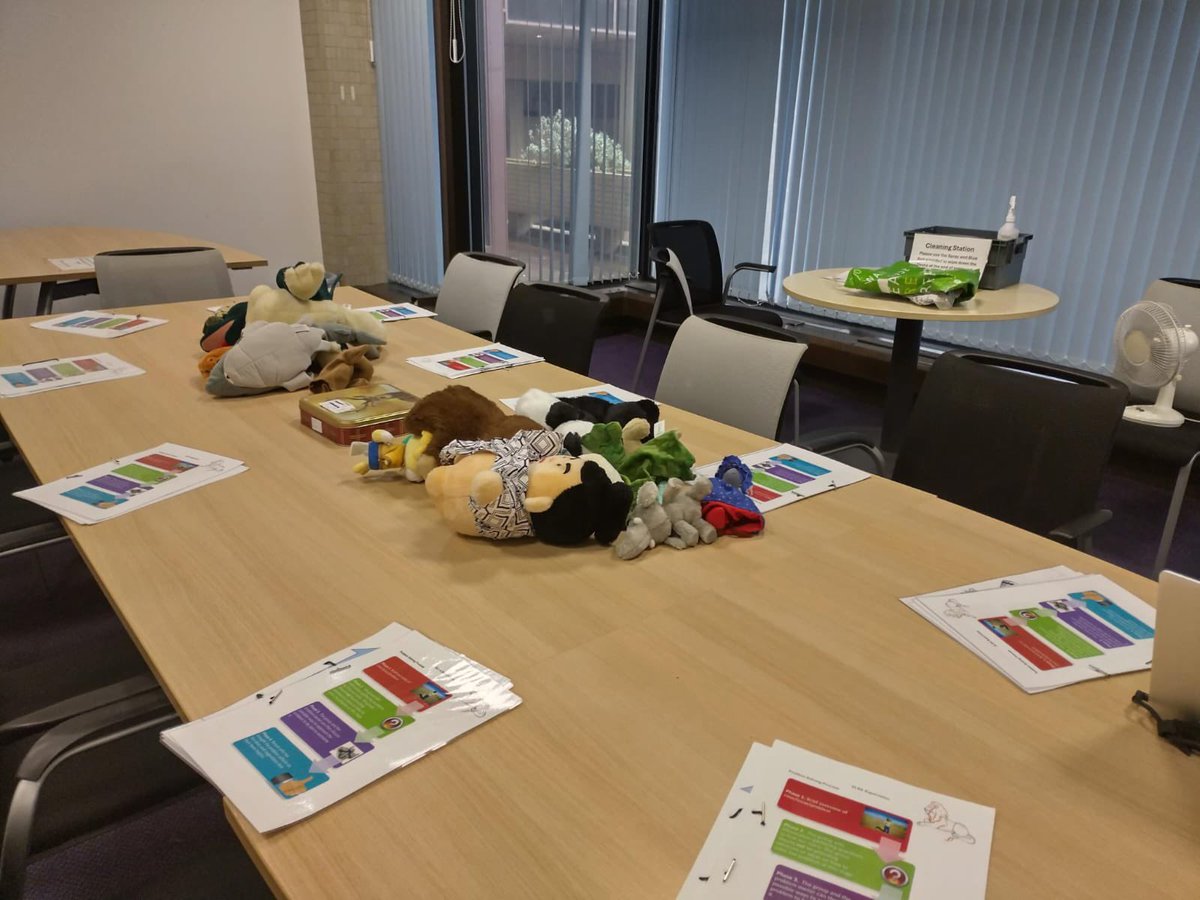 Elsa supervision today- we had a good conversation and the importance of connection and belonging - for children and for us. And we got to play with puppets.