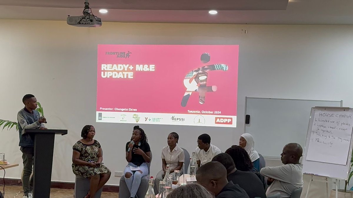 PatOnyango2's tweet photo. We have concluded a very productive week in Dar es Salaam together with young people,NGO &amp; govt partners that we work with on the flagship program targeting adolescents affected by HIV ⁦@READY_Movement⁩ ⁦@Yplus_Global⁩ https://t.co/Mi2tDcunPi