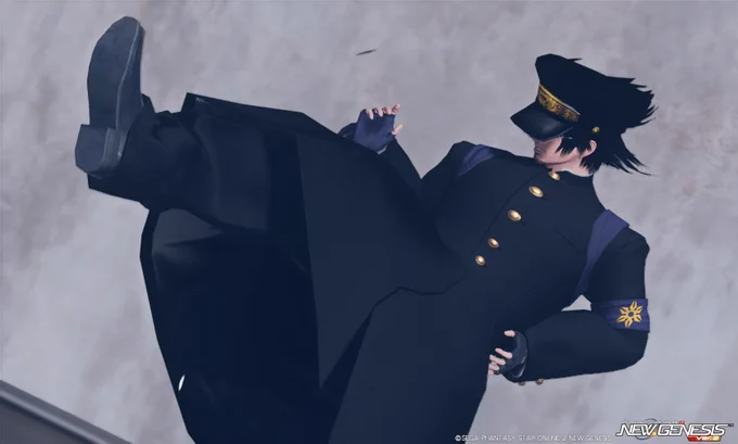 こういうのしか思いつかんかった…胸元空いた長ランとかでないかぁ#PSO2NGS 