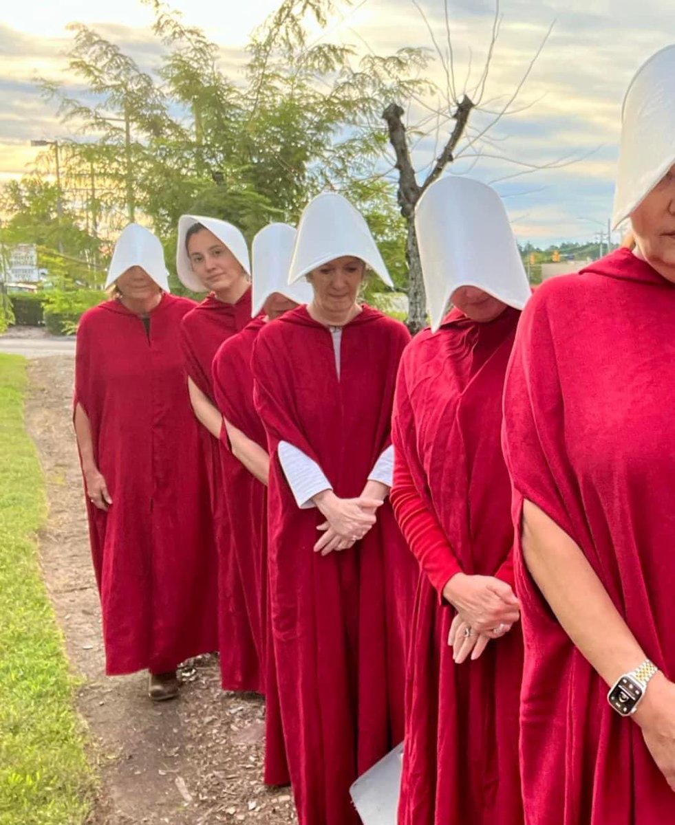 TheSGTJoker's tweet image. ICYMI, @markrobinsonNC scheduled a fundraiser in Durham yesterday. He drove up, saw these women there to greet him, and promptly canceled the fundraiser. #ncpol 🤣😂🤣😂🤣