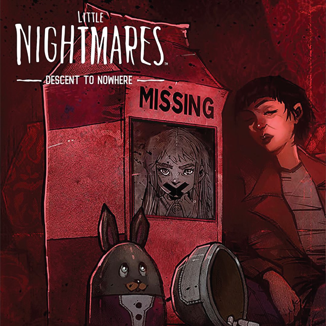 Prepare yourselves, little ones. The only way through is down. 

The #LittleNightmares universe is being adapted into a new comic book series called "Descent to Nowhere": bnent.eu/LNComicSeries