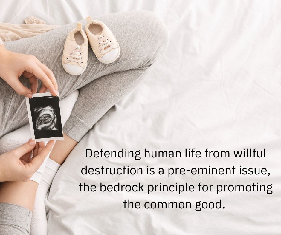 MICatholicConf's tweet image. Catholic voters should ask themselves if the candidates for whom they are considering voting embody the principles of Catholic social teaching, and if so, how.

#FaithfulCitizenship #DignityofHumanLife #RespectLifeMonth #FormingConsciences #Election2024 #BeCatholicVoteCatholic
