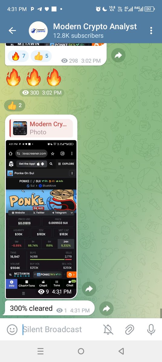 ModernSignals's tweet image. 200% up habooobooo😂🔥🔥🔥