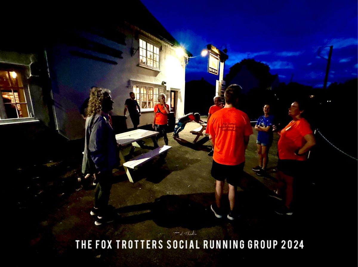 foxtrotters1066's tweet photo. Some photos from our group night we started in a lighter evening but as we finished the light had gone but no worries it was as all in to @FoxGarboldisham for a drink & chat #communitygroup #runners #walkers #drinkers #friends #family @UKRunChat @freeweeklytimed @QuitTheSitting https://t.co/fLlzi32LK4