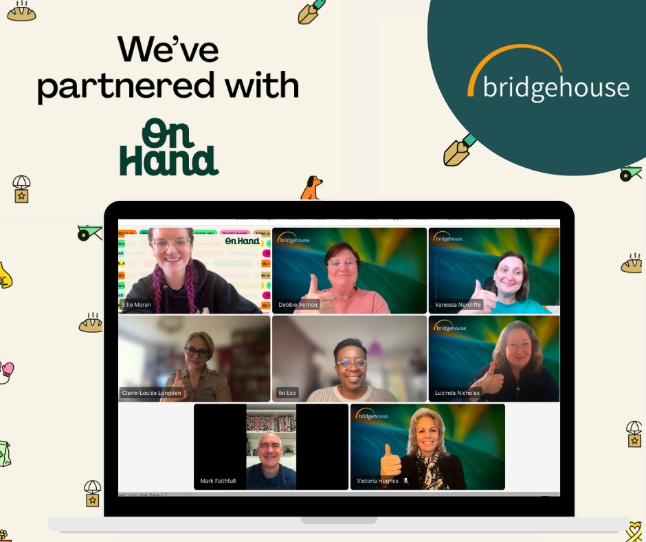 Happy Launch Day to us! Bridgehouse is thrilled to officially launch the OnHand corporate volunteering platform. This marks the next step in our CSR journey, and we can't wait to see the impact our team will make #csr #volunteering #onhand #team #governance